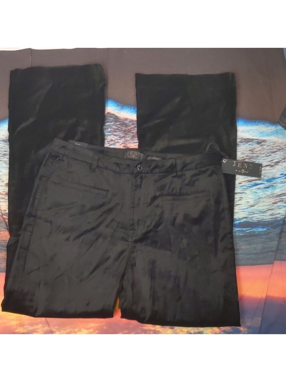 7 for all mankind jen 7 velvet trousers size 14
